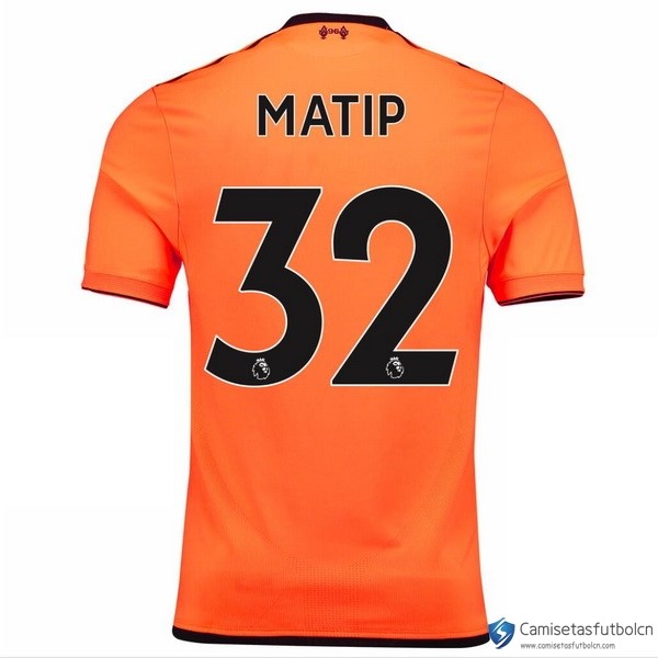 Camiseta Liverpool Tercera equipo Matip 2017-18